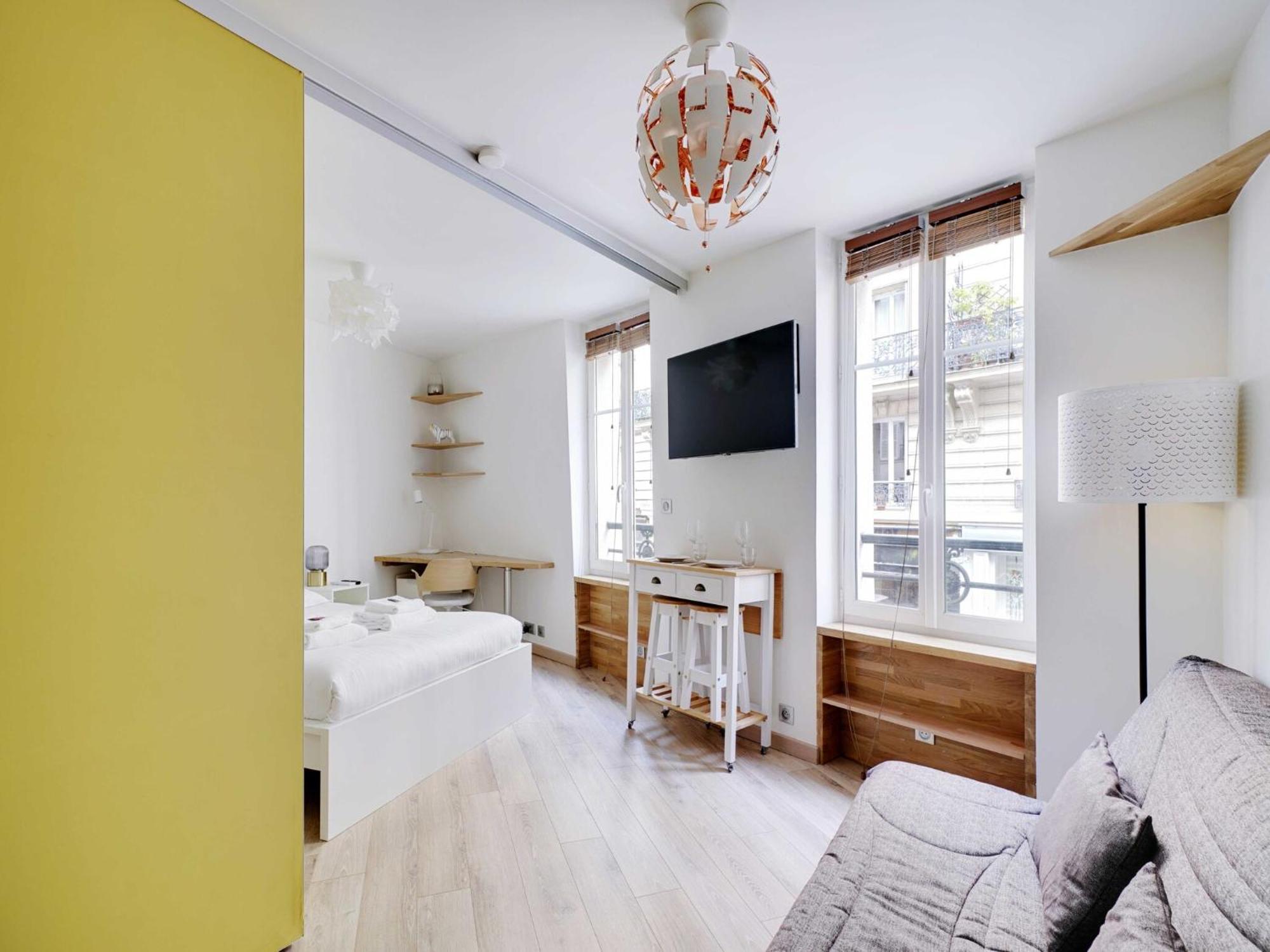 Ferienhaus Air-conditioned Aprt 1bdr 3p - Republique Paris